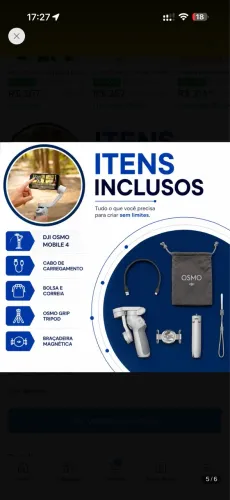 Gimbal DJI SE MÓBILE 4