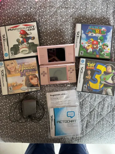 Nintendo DS Lite Original com jogos
