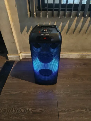 Caixa Polyvox XT-660t 800 watts similar JBL Parybox