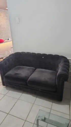 Sofá Chesterfield 2 Lugares - Estilo Clássico