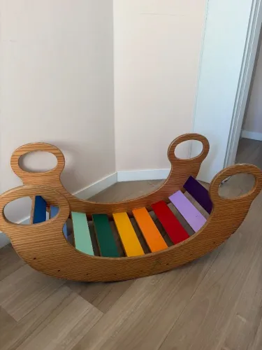 Gangorra infantil Pikler