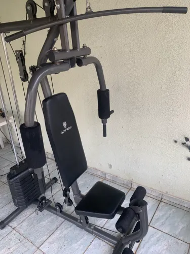 Estação de musculação residencial academia em casa