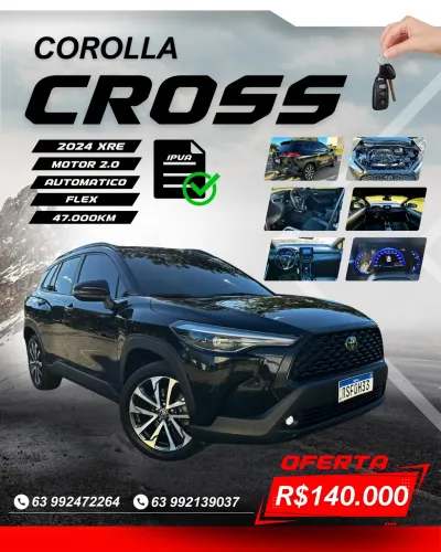 Toyota Corolla Cross XRE 2.0 16V Flex AUT 2024