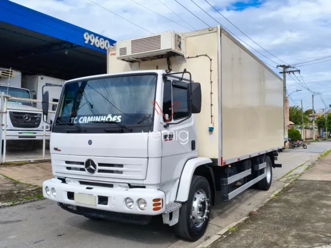 Caminhão Toco MB 1718 2012 Baú Refrigerado Frigorífico Térmico Ñ 1319 15180 17180
