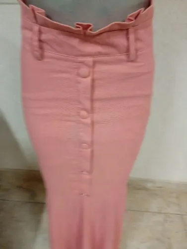 Saia longa linho