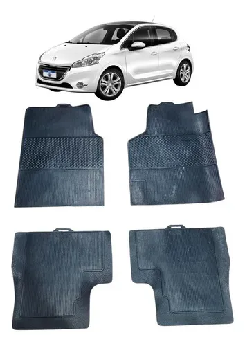 Jogo Tapete Emborrachado Peugeot 208 1.5 2015 Uzad0 Original