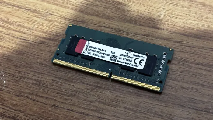 Memoria ram 8gb ddr4 2666 kingston para notebook e testada