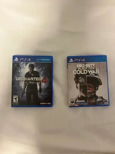 Uncharted 4 e Call of Duty Cold War