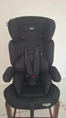 Cadeirinha Cosco Kids Tour Preta 3 em 1