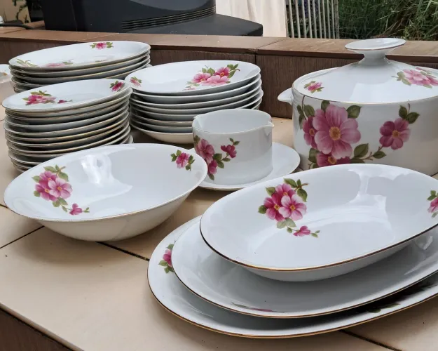 Conjunto de jantar vintage