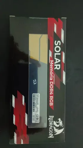 Memória RAM 8GB 3600MHZ REDRAGON LACRADA!