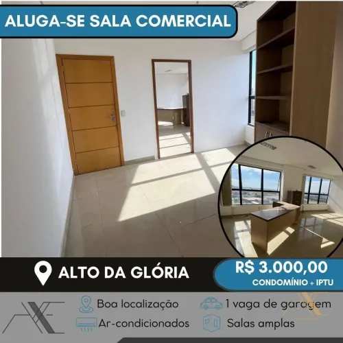Sala para locação no Alto da Glória