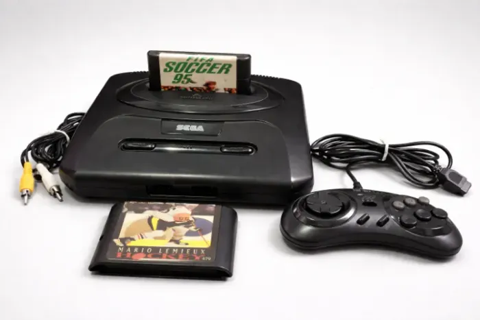 Mega Drive III Tectoty 16Bits com controle e jogos