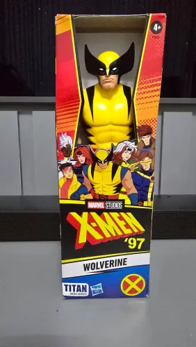 Boneco Wolverine X-men 97 Marvel Titan Hero Series Hasbro