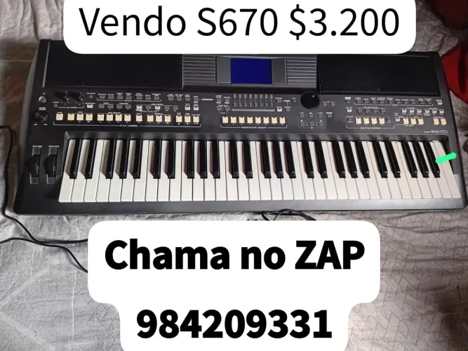 Vendo teclado Yamaha S670