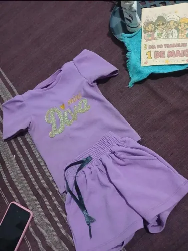 Conjunto infantil feminina