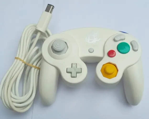 Controle Smash Bros Branco - Nintendo Gamecube