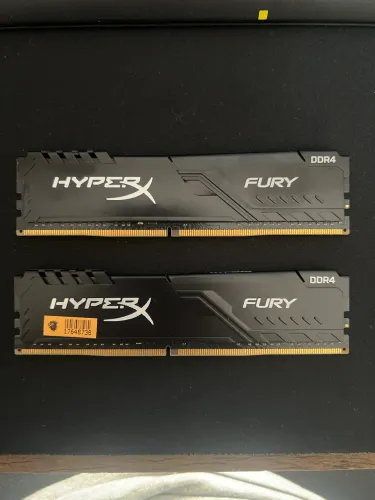 2x Memória RAM HyperX Fury, 8GB, 2666 Mhz, DDR4