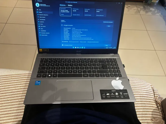 Notebook acer aspire 5