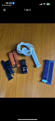 Apple Watch SE 2 GPS 94% + 5 pulseiras