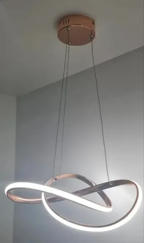 Lustre pendente 45w Luz 3em1 Bivolt Nitrolux 