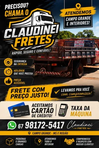 Frete/Mudança