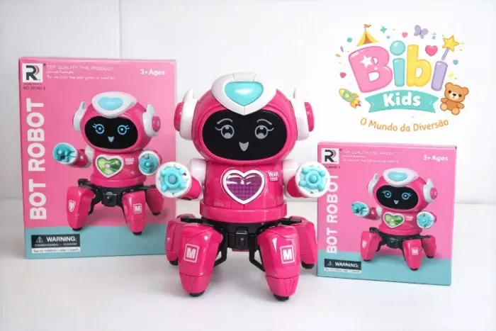 Robô Dançarina - Som e luzes