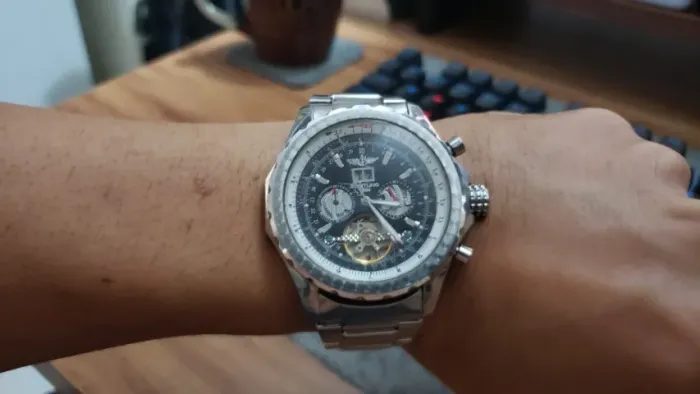 Relógio mecânico Breitling Bentley motors 1884 - 1 linha