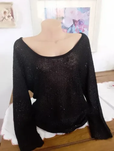 Blusa de paetê