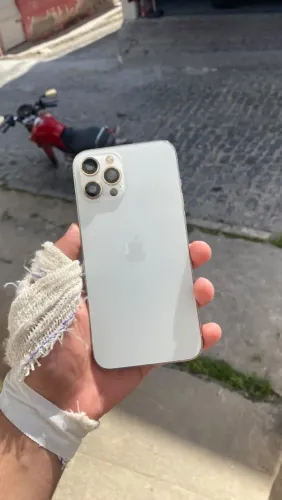 IPHONE 12 pro max branco perfeito estado (Face ID off) troco em iPhone 13