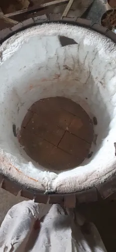 Forno a gás para ceramica