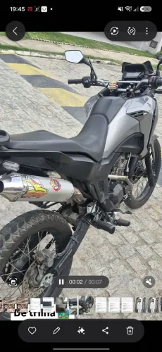 Escapamento sahara 300