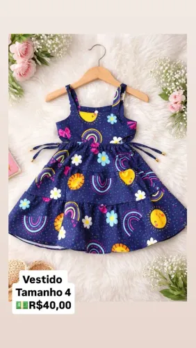 Vendo vestido menina