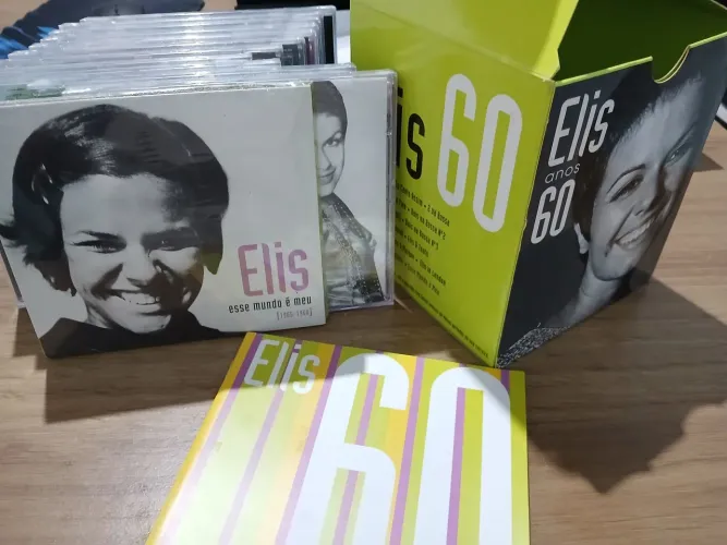 CDs Elis Regina 60 anos Box Completo Original