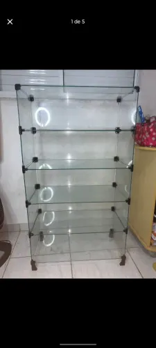 Estante vitrine de Vidro