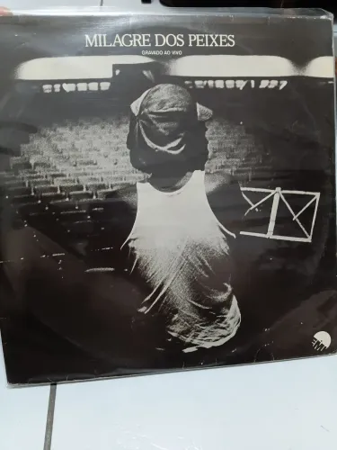 Lp Milton Nascimento - O MILAGRE dos Peixes Gravado ao Vivo primeira prensagem