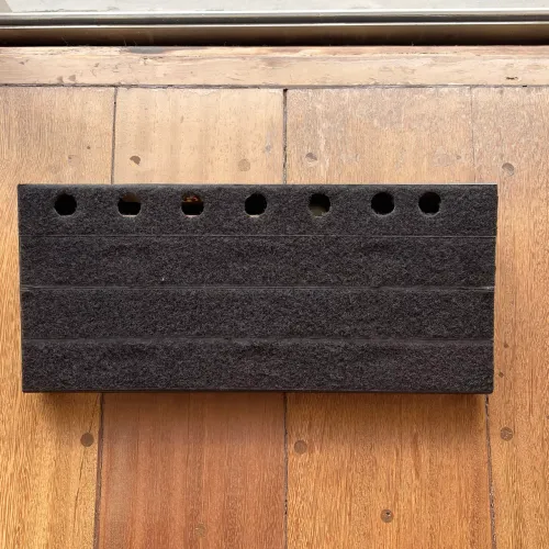 Pedalboard Pulse 45x20 com bag + fonte 4 pedais