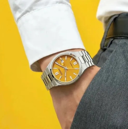 Citizen Tsuyosa Automático NJ0150-56Z Vidro de safira frente e atrás