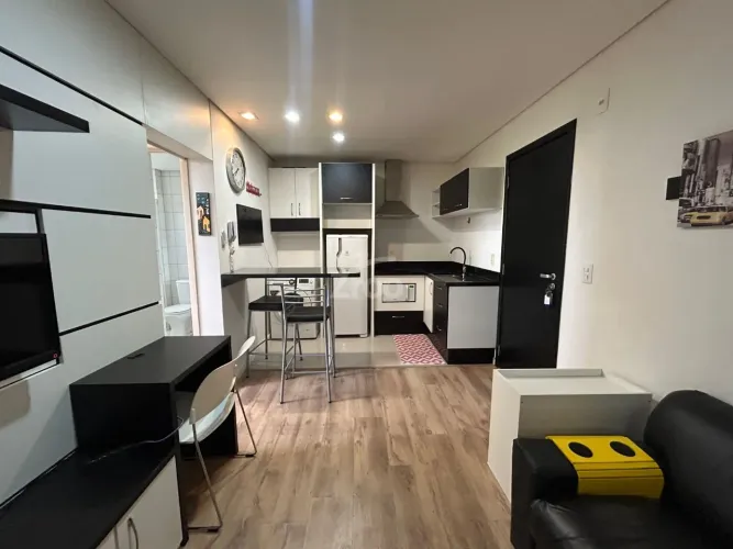 Apartamento com 1 dormitório para alugar, 26 m² por R$ 1.850/mês - Centro - Blumenau/SC