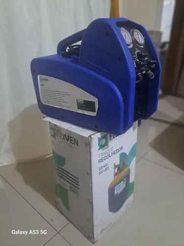 Recolhedora de gás de de ar-condicionado