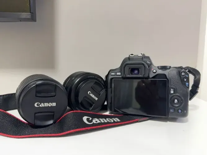Canon Sl3 4k + Lente 18-55mm + Lente 50mm F/1.8 (kit Completo)