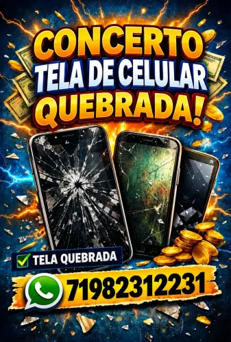 promoção Troca o tela de celular quebrado! Chama WhatsApp 