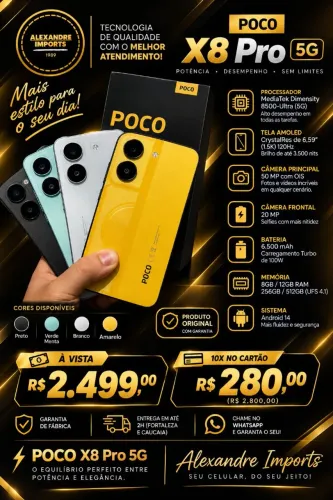 Poco X8 Pro 256gb 8ram