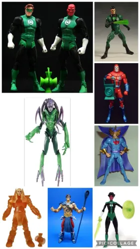 Lote Coleção Figuras Bonecos DC Universe Classics Liga da Justiça Action Figures