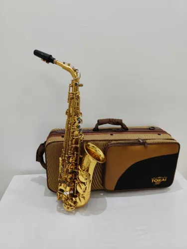 Sax Alto Tokai TSA-300G Mib - Dourado - NOVO R$6.500,00 - Parcelo 21x cartão