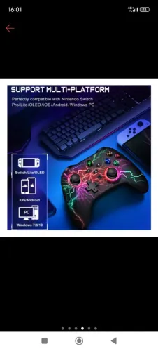 Controle RGB Knup bluetooth sem fio.