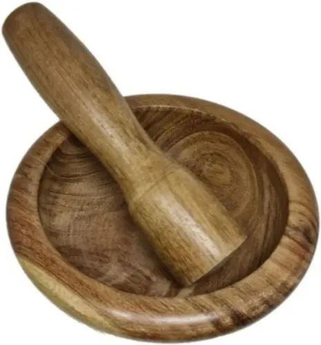 Machucador de madeira para Tempero