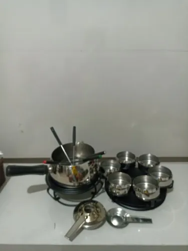 Conjunto de round aço inox