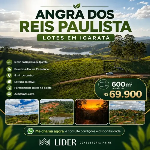 LOTES RURAIS EM IGARATÁ SP