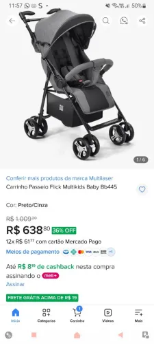 Carrinho de bebê